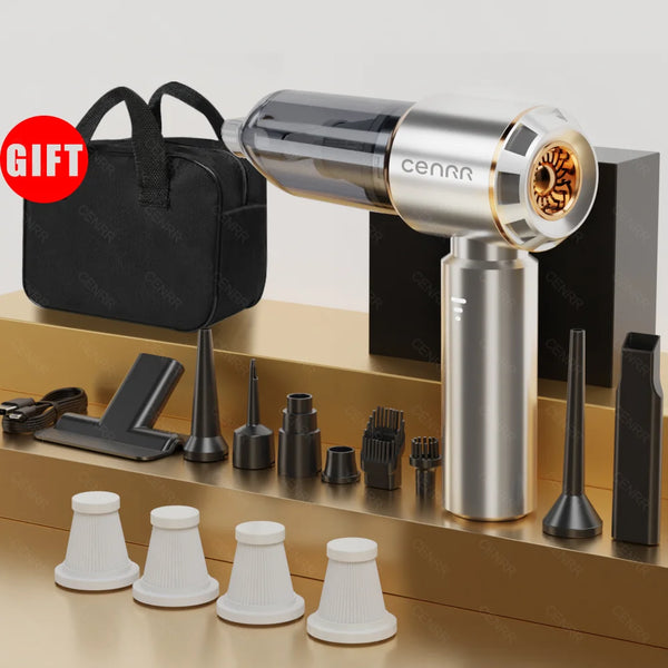 Revvguard™ MiniVac Pro – Cordless Car Vacuum