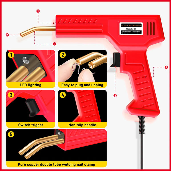 Revvguard™ Plastic Welder Kit for Car Bumper Repair