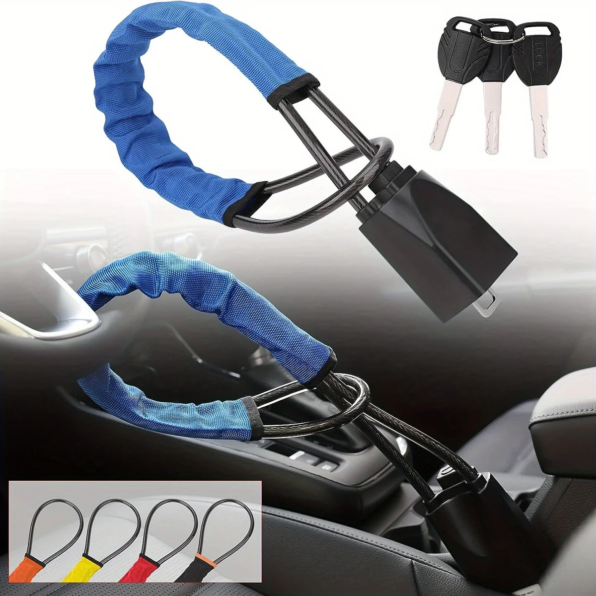 Revvguard™ Car Steering Wheel Lock - Security